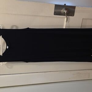 Old Navy Classic Black Midi Dress